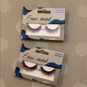 BRAND NEW faux mink wispies
